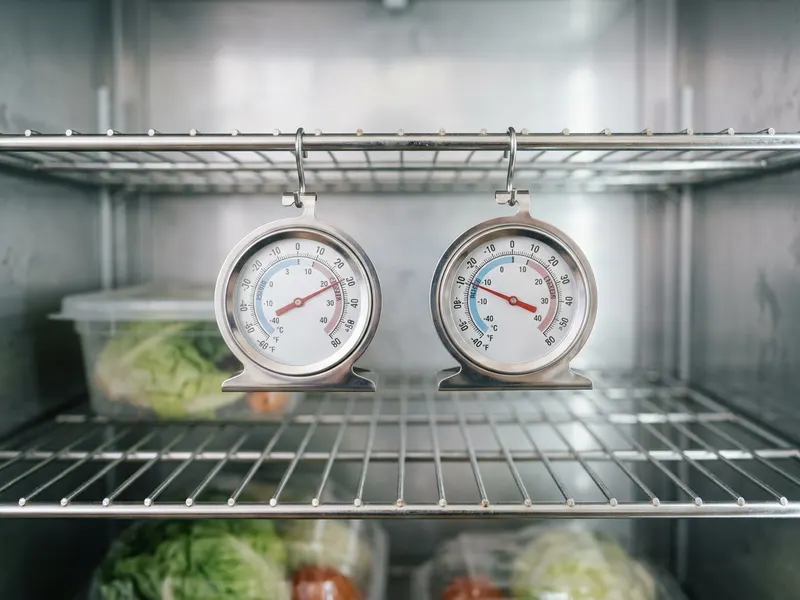 Termómetros para refrigerador y congelador